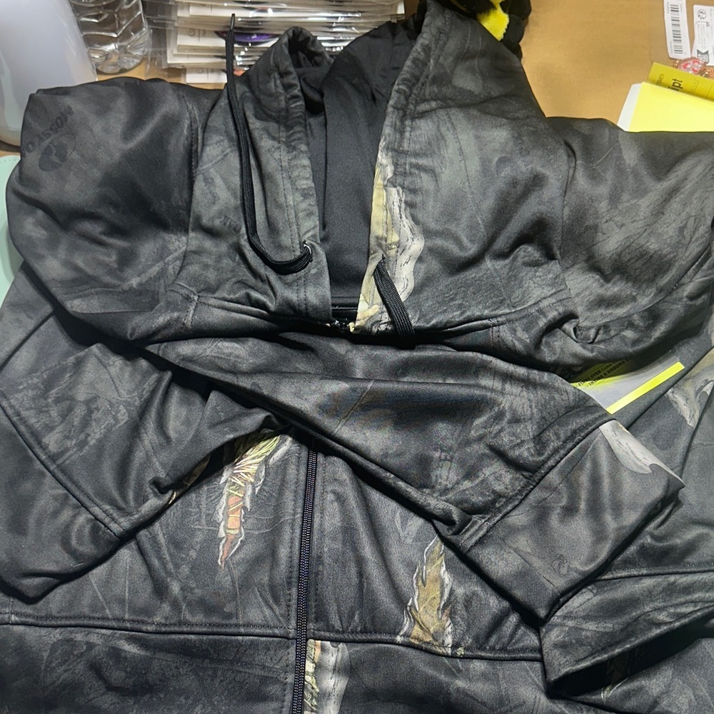 Black Camouflage hunting Jacket